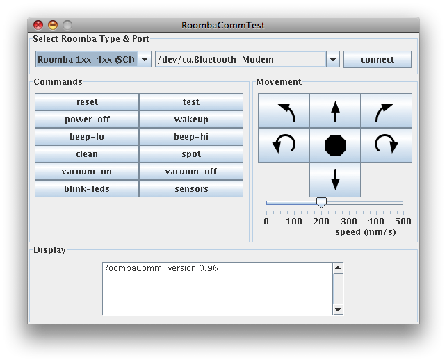 roomba programming